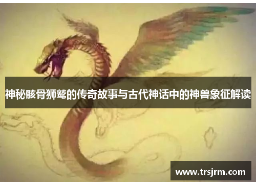 神秘骸骨狮鹫的传奇故事与古代神话中的神兽象征解读